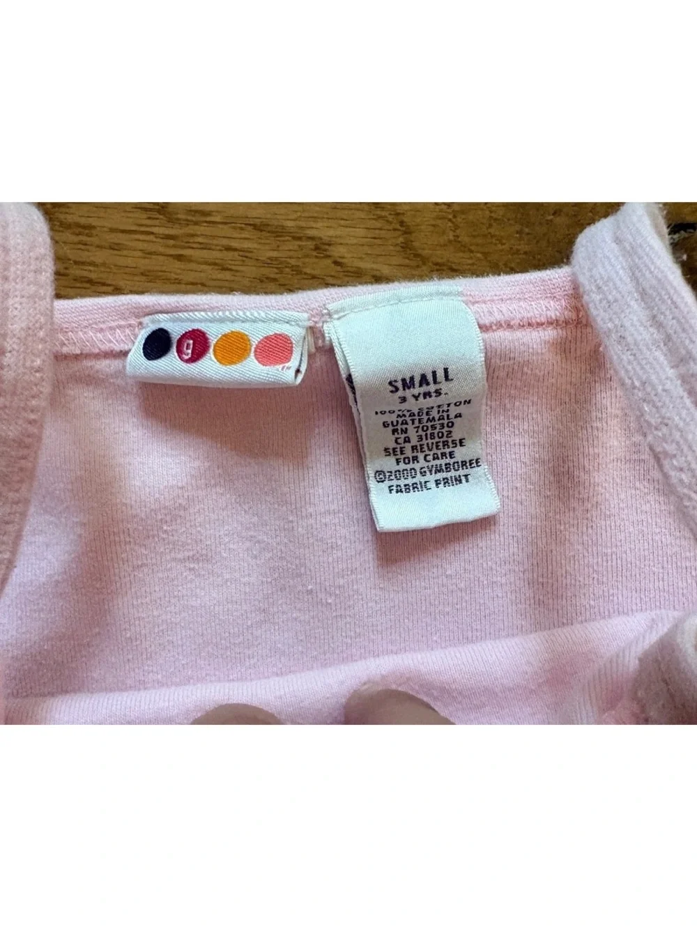 Gymboree guc wash